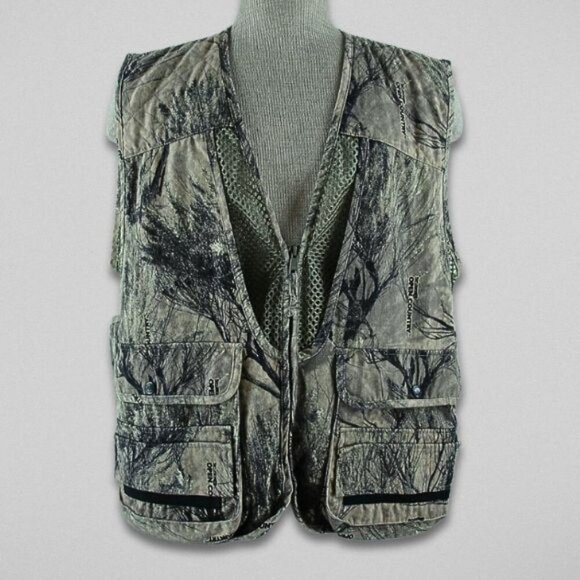 Cabela's Other - Cabela’s Hunting Vest Open Country Seclusion 3D Camouflage Print Green Men’s XL